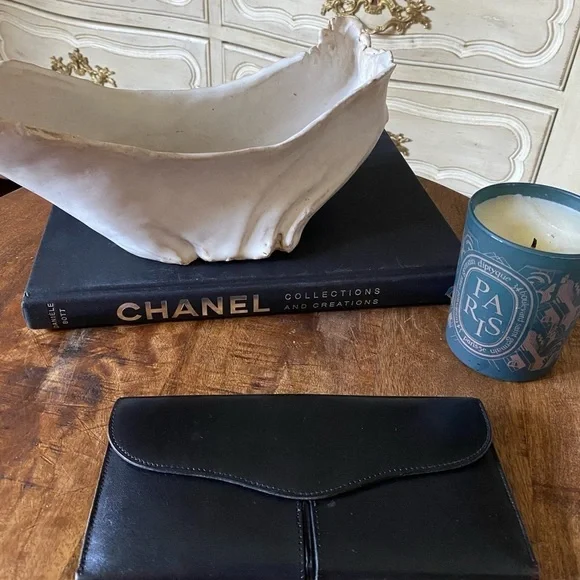 Made in Italy black genuine leather wallet - Picture 6 of 13